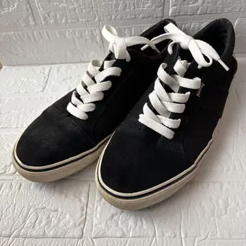 THRASHER 트레셔 로우컷 스니커즈 검정 블랙 28cm