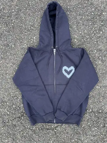araki sinrei love zip foodie navy 24aw