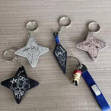 나루토 카카시 사스케 가아라 키링 세트