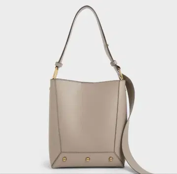 라이트 그레이 숄더백 L 사이즈