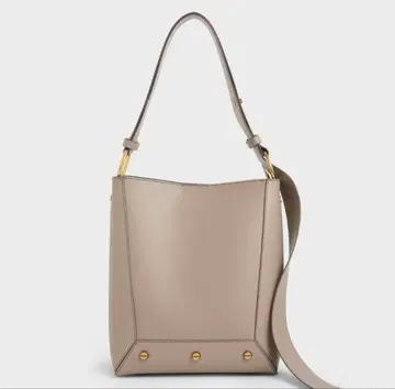 라이트 그레이 숄더백 L 사이즈