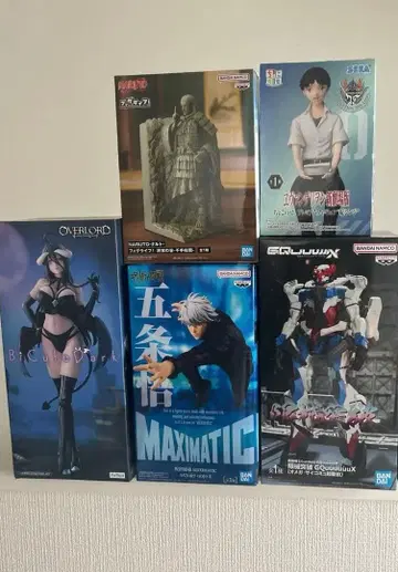 인기 점프 애니메이션 피규어 피규어 알찬 세트