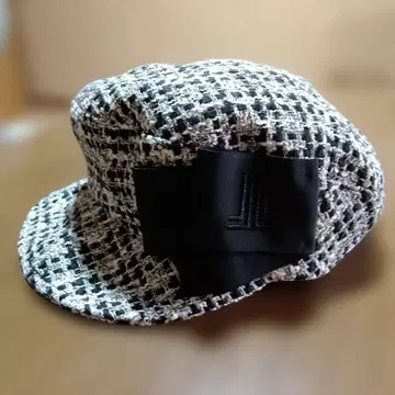 LANVlN 트위드 리본 포함 헌팅 캡 택 포함 새상품