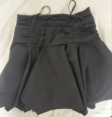 rienda 블랙 플레어 스커트 S
