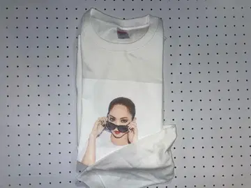 아무로 나미에 롱 Tee 화이트 L 새상품