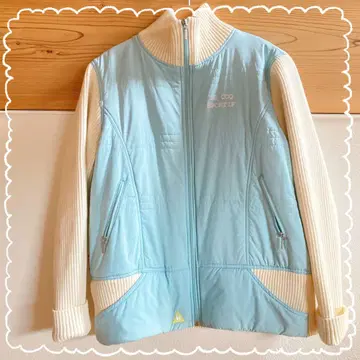 LE COQ SPORTIF 스카이블루 자켓