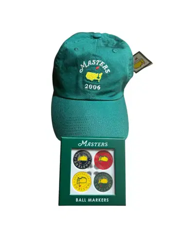 Masters 2006 캡과 볼 마커 세트