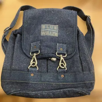 미사용 블루 윌리즈(BLUE WILLI'S) 데님 백
