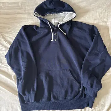 90s RUSSELL ATHLETIC 헨리넥 후드티 usa 제조
