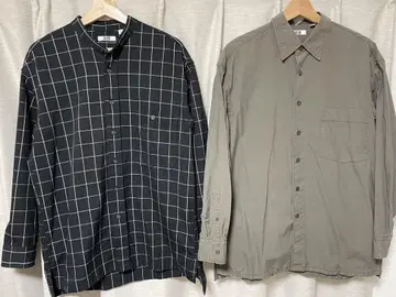 [세트 판매] UNIQLO U 셔츠 2세트 M 사이즈