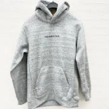 THE NORTH FACE 그레이 후드 부착 후드티