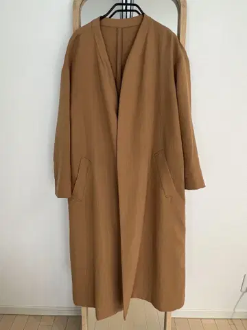 Spick & Span 브라운 롱 코트