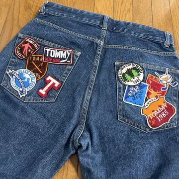 TOMMY 패치 데님