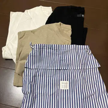 12closet 여성용 3종 세트 티셔츠 파우치 포함