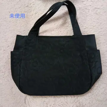 MARY QUANT 블랙 토트백