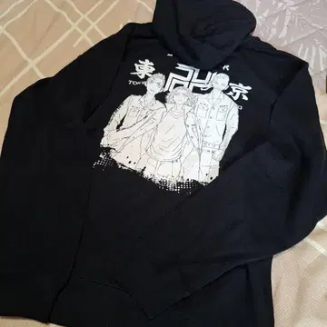 도쿄 리벤저스 후드티 블랙