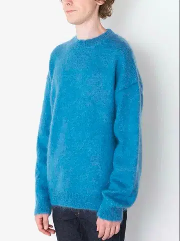 [ AURALEE ] KID MOHAIR KNIT PULL OVER