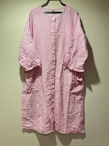 NARUE COMPANY LIMITED 스트라이프 패턴 룸웨어 M-L