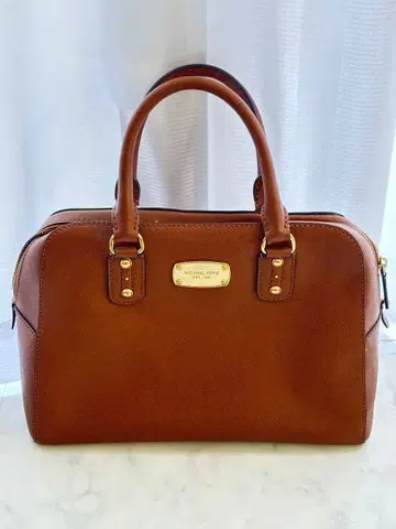 MICHAEL KORS 브라운 핸드백