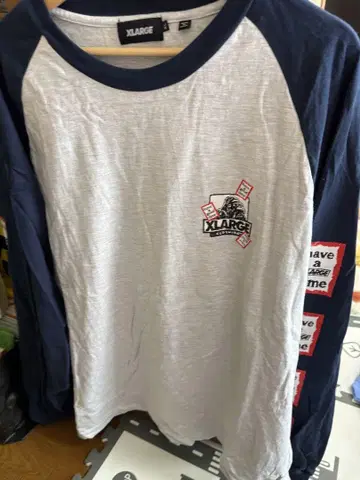 XLARGE 래글런 슬리브 긴팔 티셔츠 XL