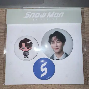 Snow Man 1st POP-UP 한국 한정판 와타나베 쇼타