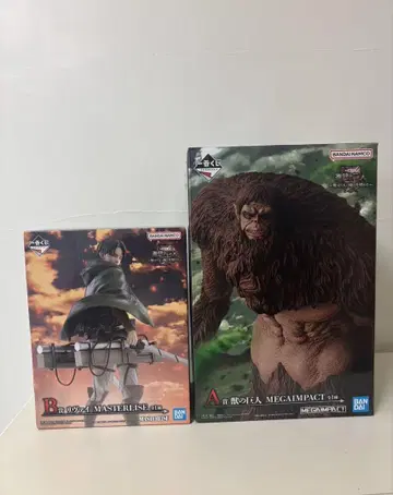 [ 2개 세트 ] 제일복권 진격의 거인 A상 B상