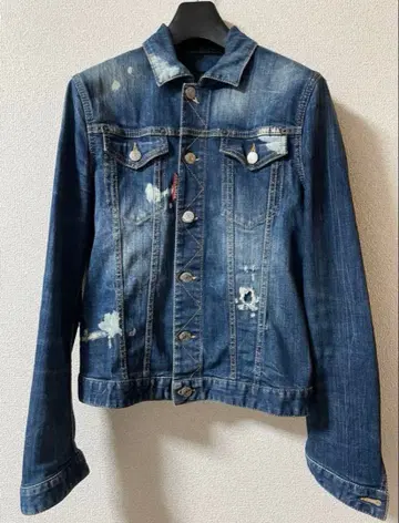 DSQUARED2 디스퀘어드 G 자켓 데님 자켓 블루종