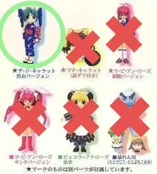 디지캐럿 트레이딩 피규어 컬렉션 Part.2 디지코