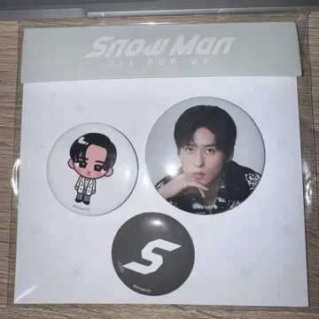 Snow Man 1st POP-UP 한국 한정판 메구로 렌