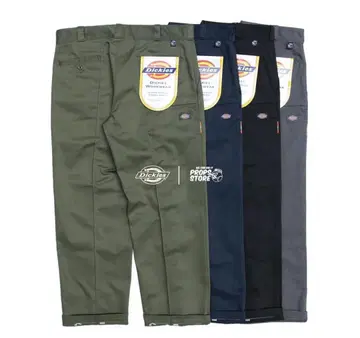 Dickies x Props Store / 유틸리티 팬츠 Ver2 블랙