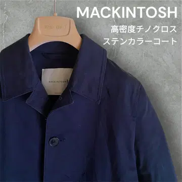 [ 인기 ] MACKINTOSH 치노 크로스 스텐카라 코트 size:34