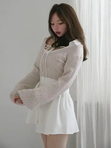 ANDMARY Rio blouse set dress beige