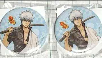 은혼 J 월드 J-WORLD 화조풍월 긴토키 캔뱃지 2개 세트