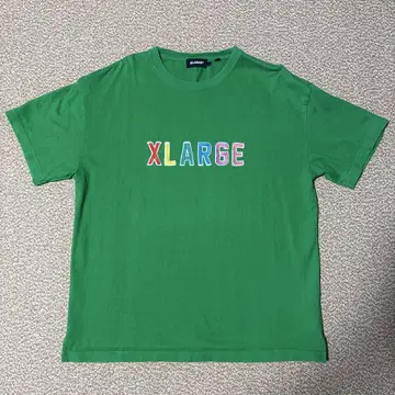X-LARGE 그린 T셔츠 L사이즈