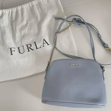 FURLA 라이트 블루 미니 숄더백