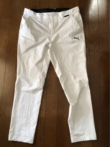 PUMA 골프용 화이트 팬츠 L 사이즈