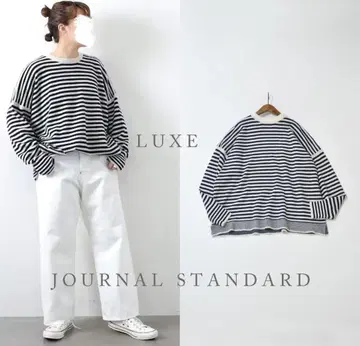 LUXE 저널 스탠다드 메리노텐지쿠 크루넥 풀오버