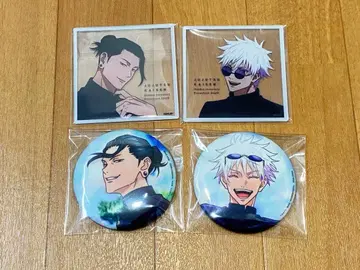 주술회전 캔뱃지 아크릴 카드 코스터 고죠 여름