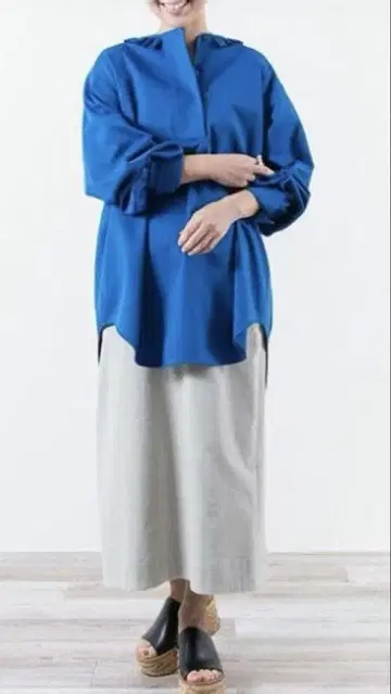 [ yori 요리 ] 프릴 칼라 블라우스 FREE SIZE