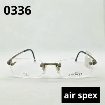 air spex SPORTS 브라운 안경 0336