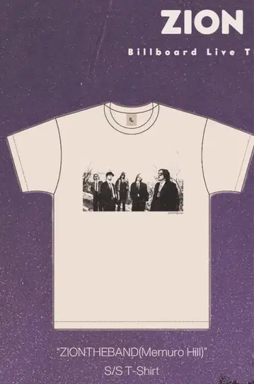 ZION 자이언 T셔츠 빌보드 굿즈 밴드 새상품 XL