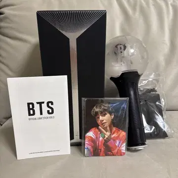 BTS 공식 응원봉 Ver.3 특전 카드 포함