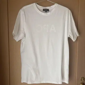 A.P.C. 화이트 티셔츠 S 사이즈