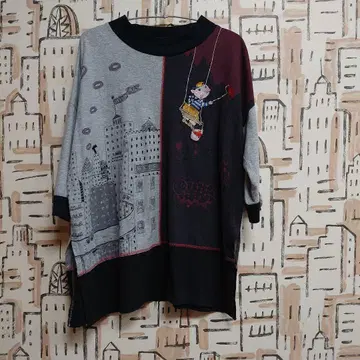 알베로베로 7부 소매 상의