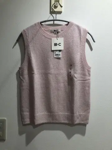 유니클로 UNIQLO C 캐시미어 캐시미어 크루넥 숏 스웨터