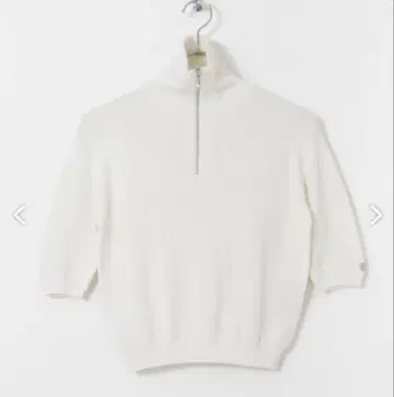 OOPS TRUECOTTON 하프 지퍼 니트