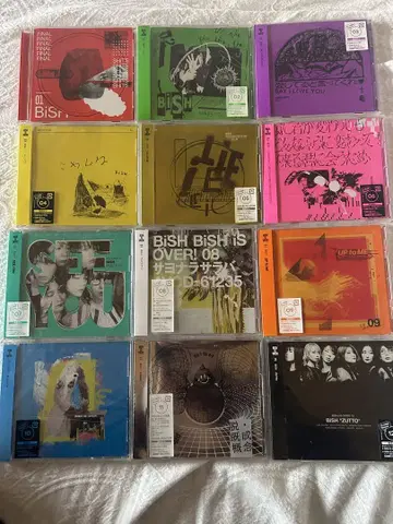 BiSH 12개월 연속 발매 CD 세트