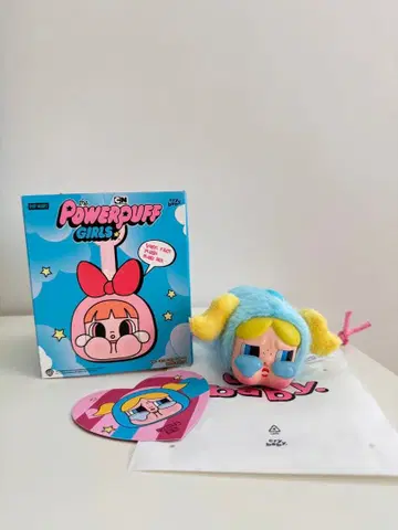 POPMART crybaby 크라이베이비 파워퍼프 bubbles
