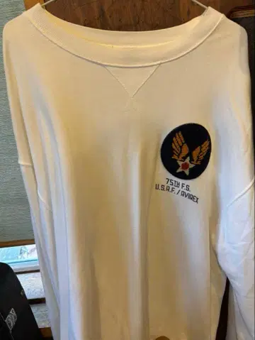 AVIREX 2XL 맨투맨 Keep'em Flying