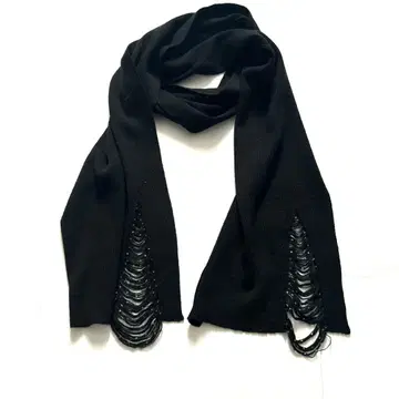 데미지 가공 롱 머플러 보로 archive 그런지 VTG